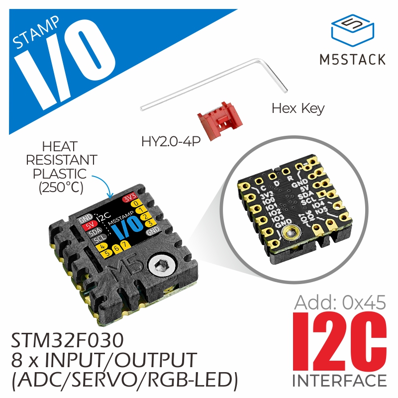 M5Stack Official M5Stamp Exten - огляд і ціна M5Stack