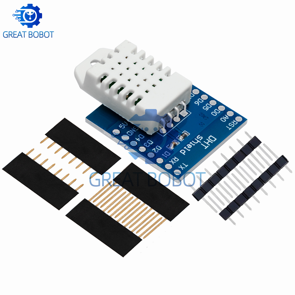 DHT22 Single Bus Temperature H - огляд і ціна D1 Mini Pro