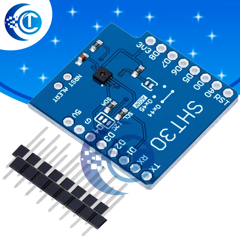 1PCS SHT30 Shield I2C Digital  - огляд і ціна Wemos D1 Mini