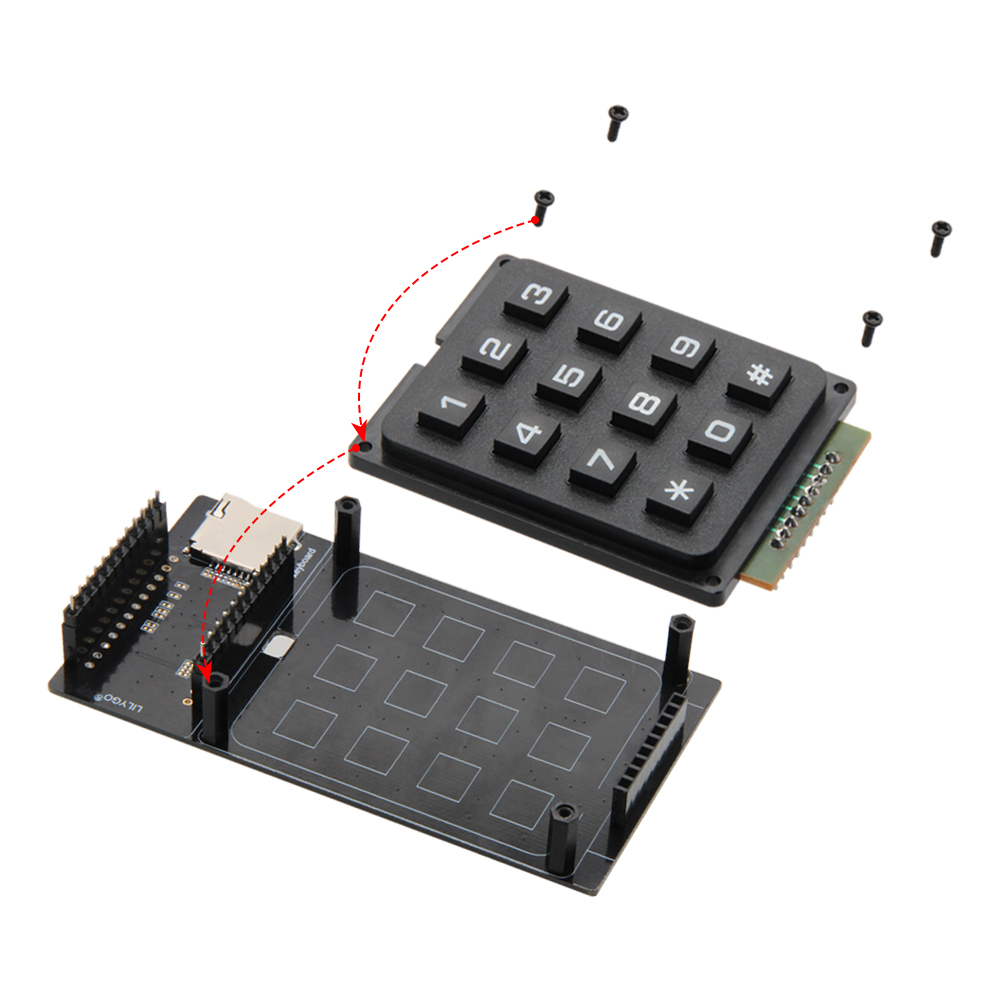 LILYGO® TTGO T-Display Keyboar - огляд і ціна Ttgo Tdisplay