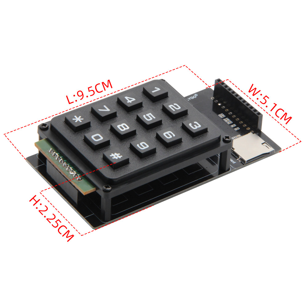 TTGO T-Display Keyboard Expans - огляд і ціна Ttgo Tdisplay