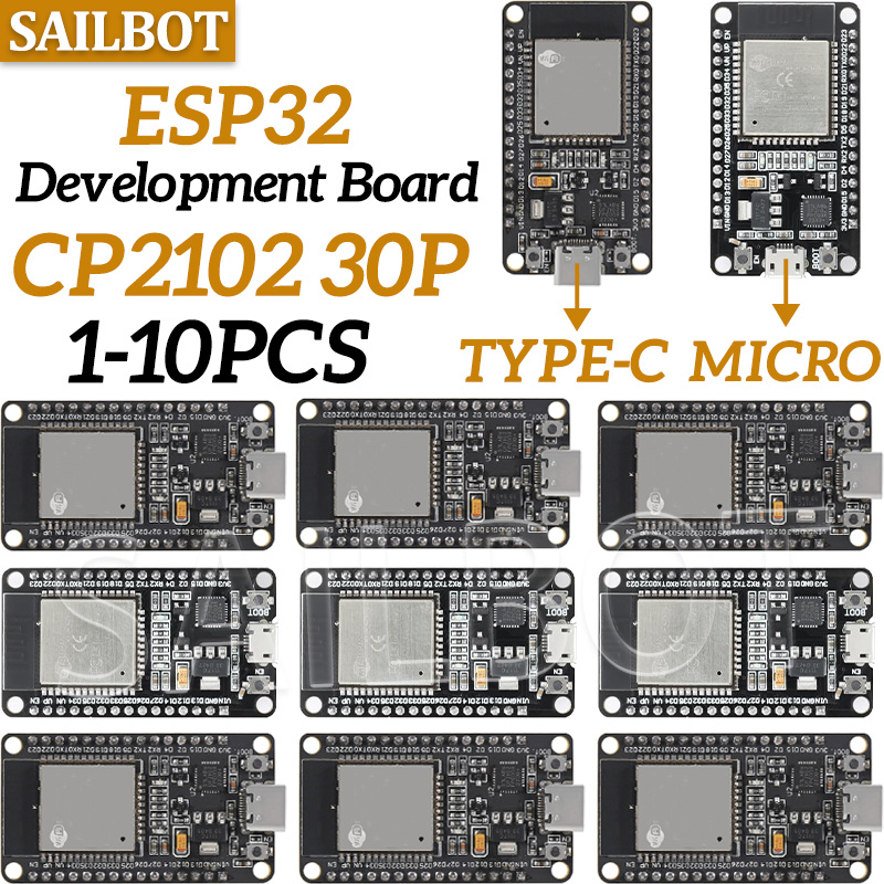 1/5/10PCS  WR-32 32-S Developm - огляд і ціна Nodemcu 32S