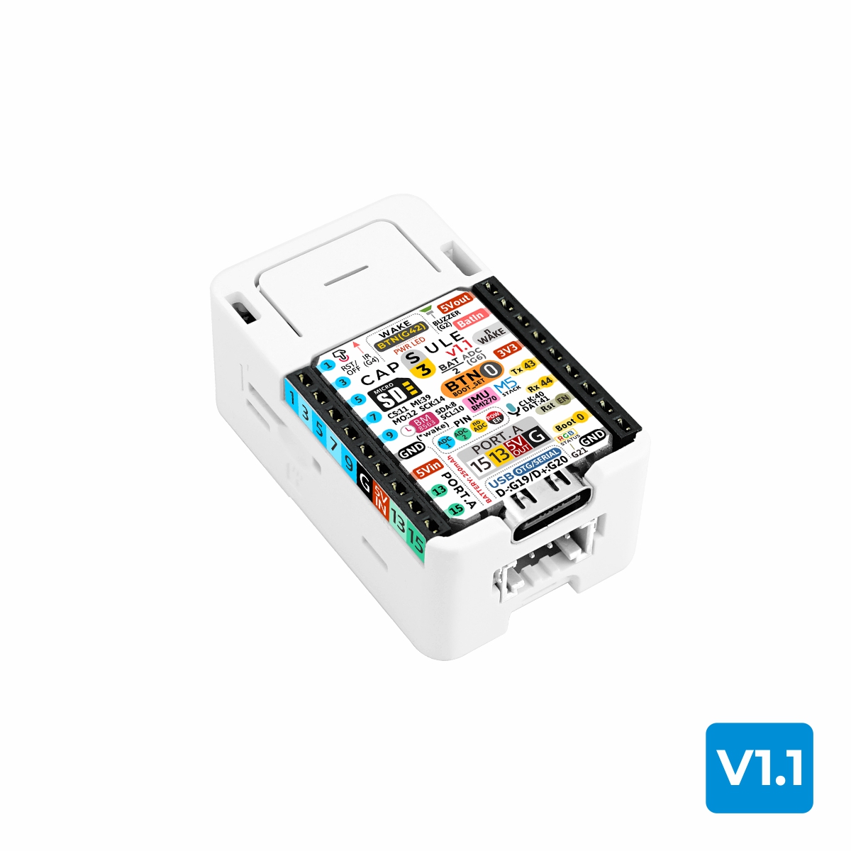 M5Stack Official Capsule Kit v - огляд і ціна Doit Esp32