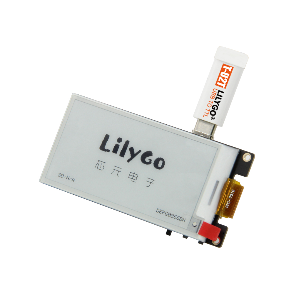 LILYGO® TTGO T5 2.66-Inch E-Pa - огляд і ціна Ttgo Tdisplay