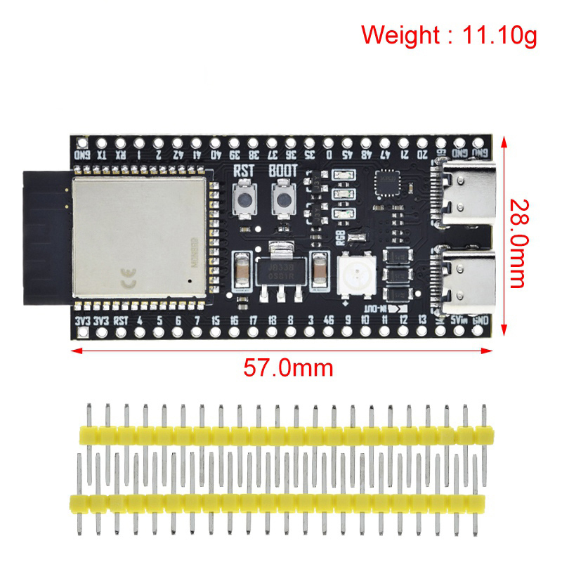 ESP32-S3-DevKitC-1 ESP32-S3 Wi - огляд і ціна Esp32 S3 Devkitc 1