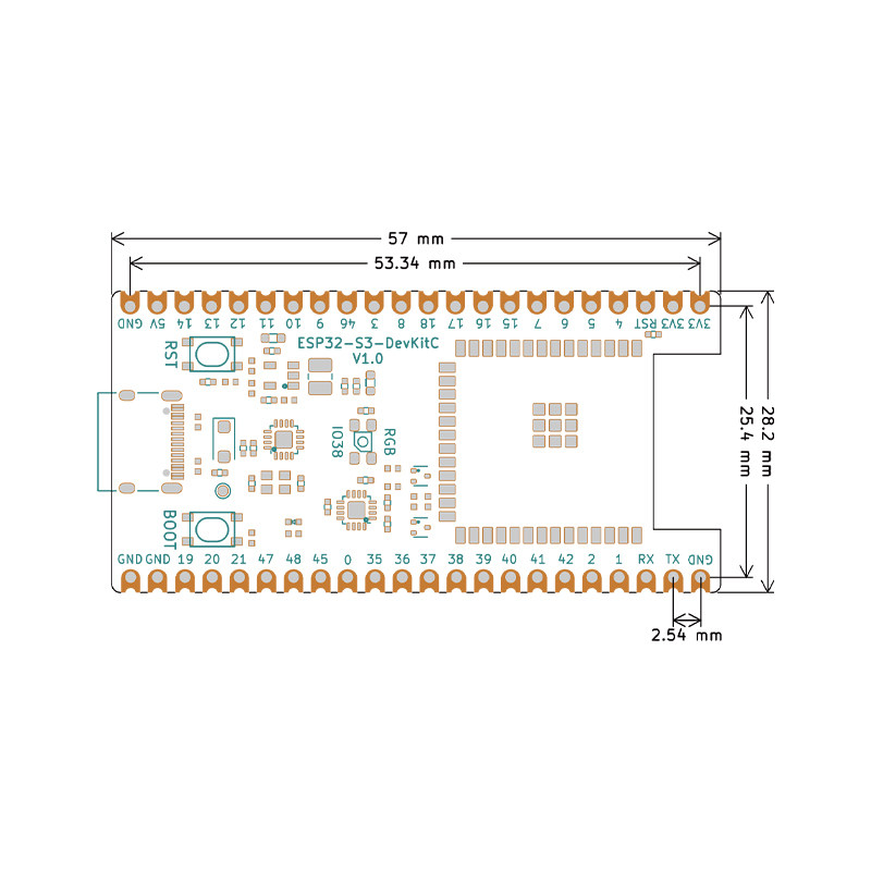 ESP32 S3 Core Board Developmen - огляд і ціна Esp32 S3 Devkitc 1