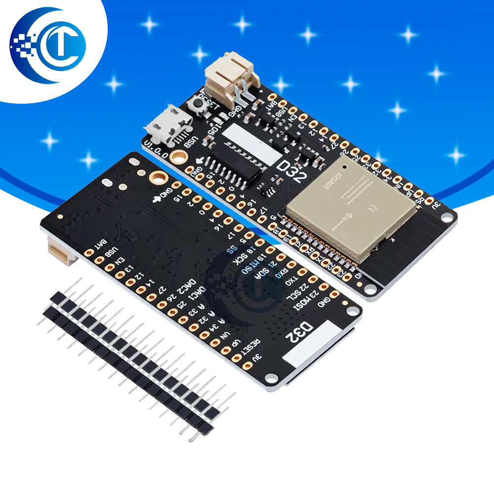 For LOLIN D32 V1.0.0 - Wifi+Bl - огляд і ціна Lolin D32