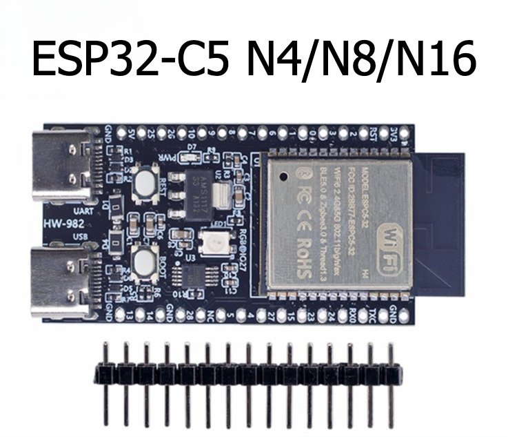 Esp32-c5-devkitc-1 N4/N8/N6 Co - огляд і ціна Devkitc