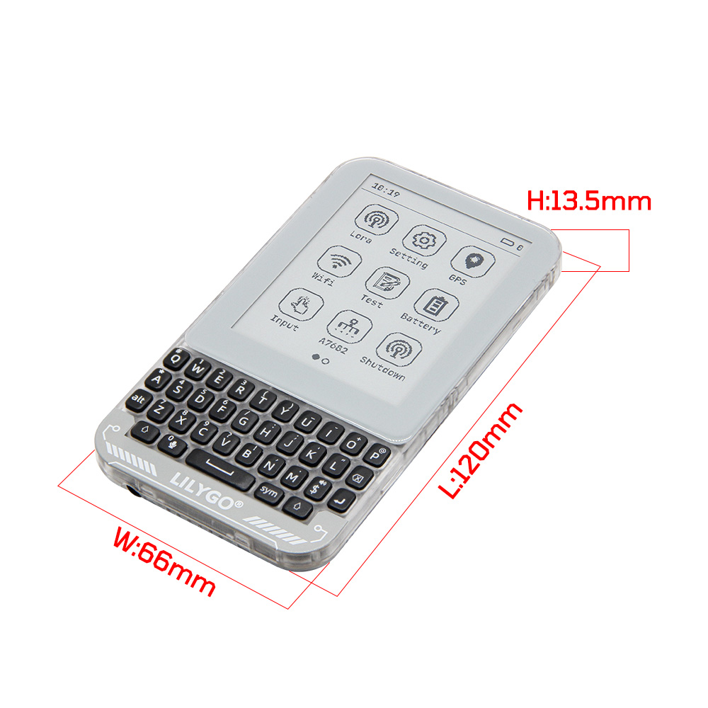LILYGO® T-Deck-Pro ESP32-S3 De - огляд і ціна Ttgo T Watch
