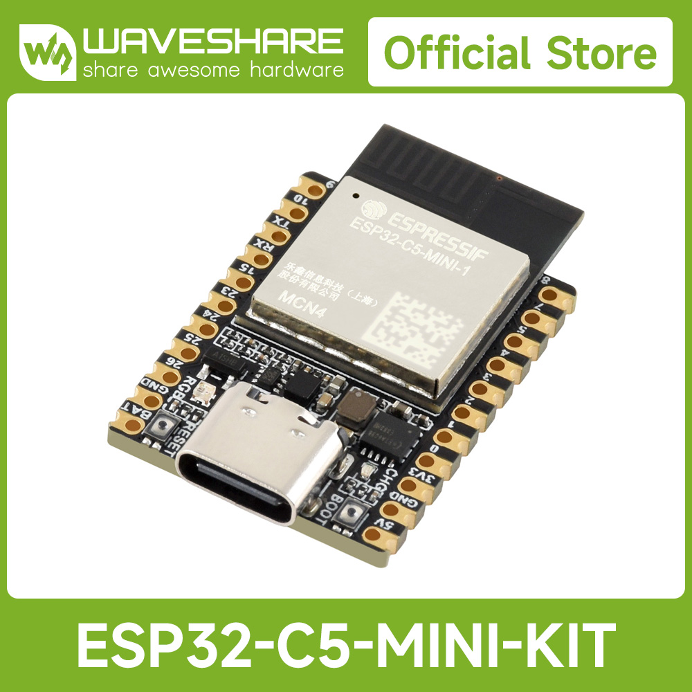 Waveshare ESP32-C5 Mini Dual-b - огляд і ціна Waveshare Esp32