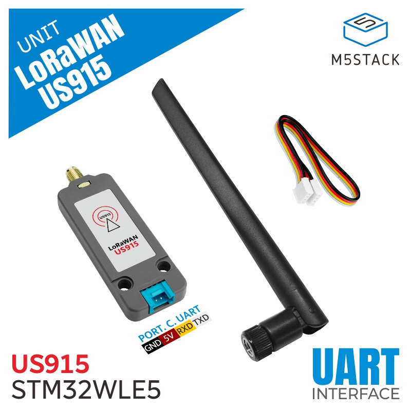 M5Stack Official LoRaWAN Unit  - огляд і ціна M5Stack Core2