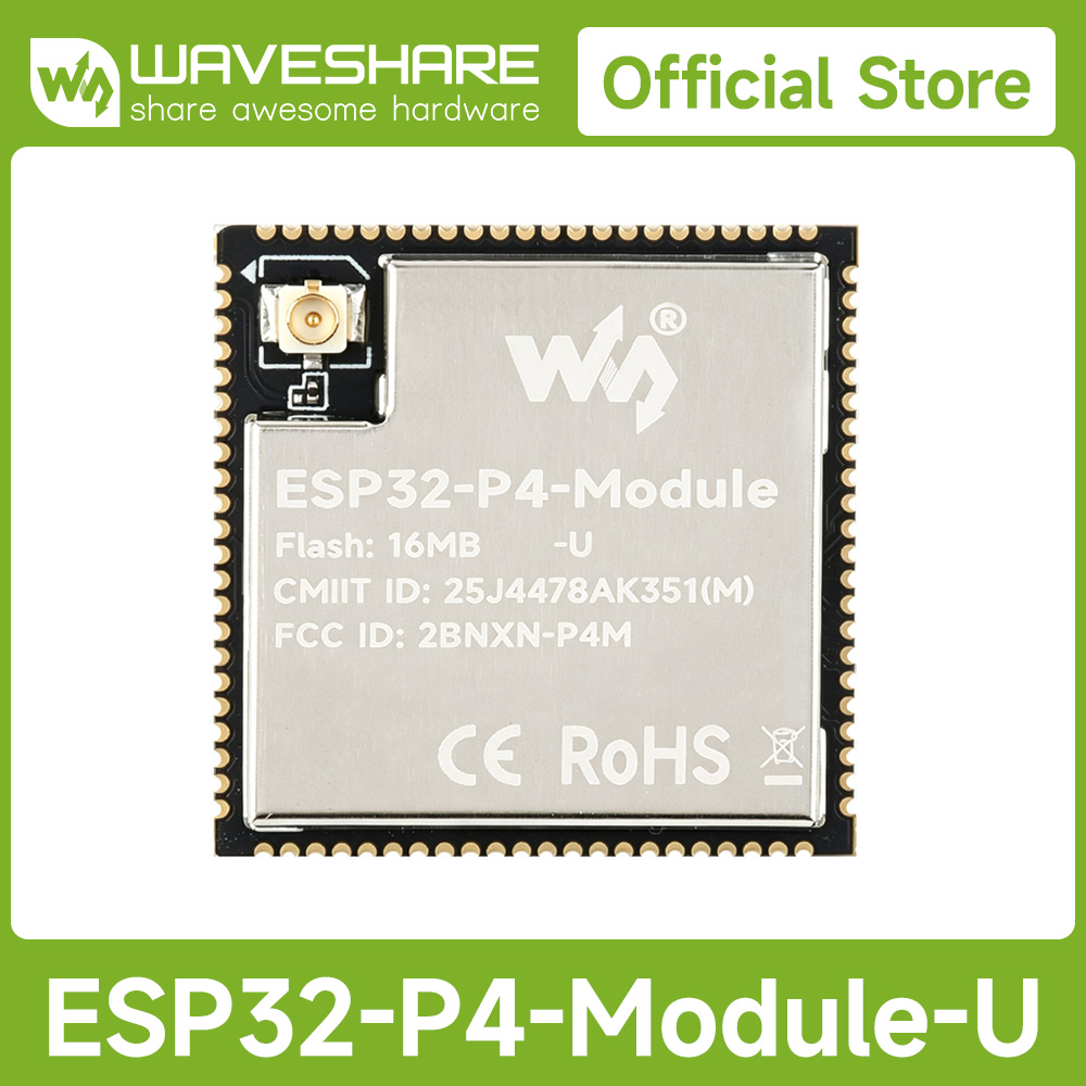 Waveshare ESP32-P4-Module Core - огляд і ціна Waveshare Esp32